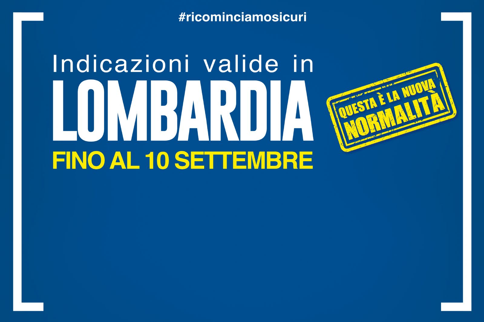 Disposizioni valide in Lombardia dal 1° agosto al 10 settembre