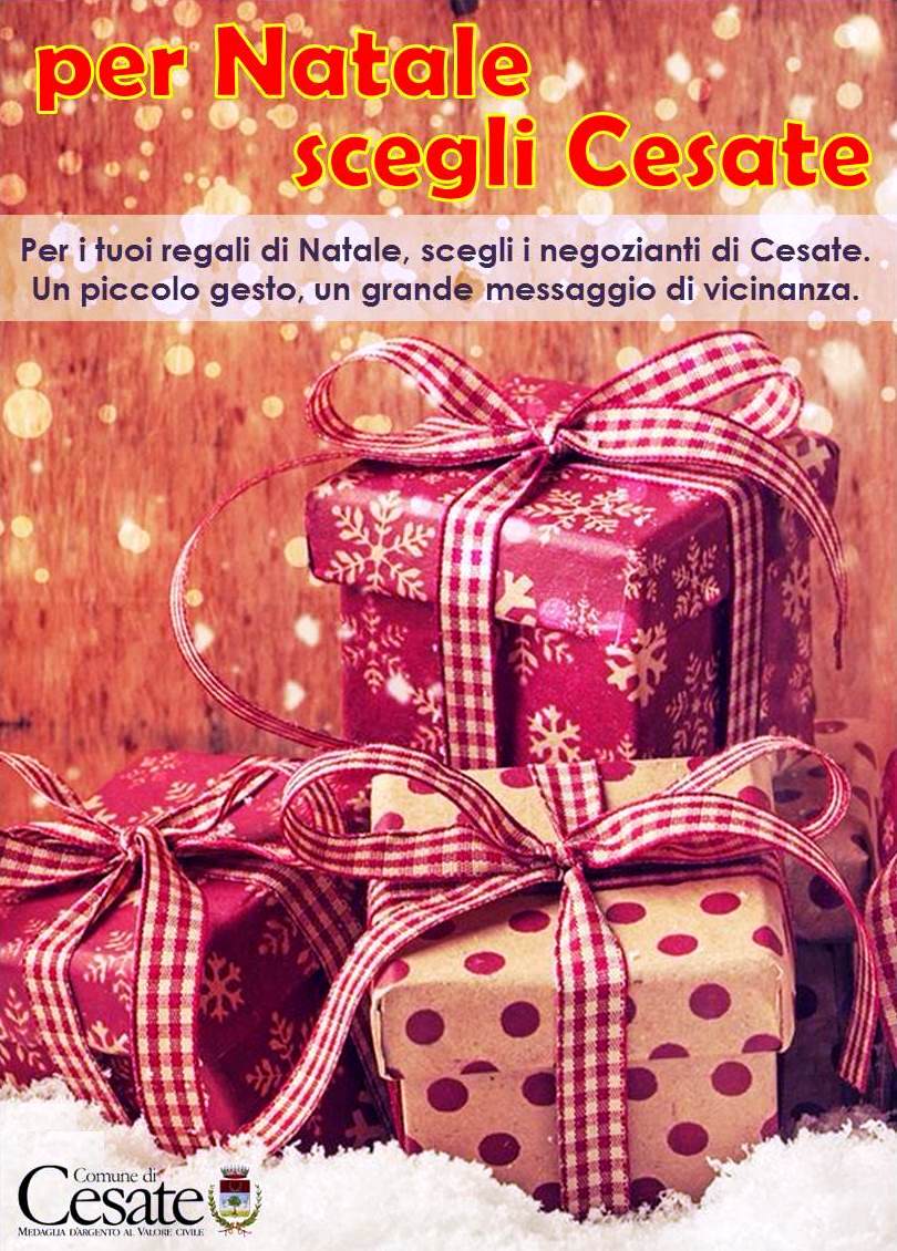 Per i tuoi regali di Natale scegli i negozi di Cesate