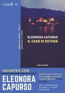 In Biblioteca – Incontro con  Eleonora Capurso
