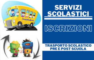 Servizi Scolastici – 2022/2023: Iscrizioni on line e informazioni