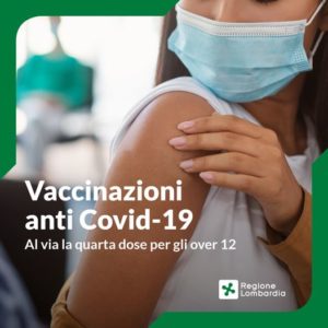 Vaccini anti Covid – al via le prenotazioni per gli over 12