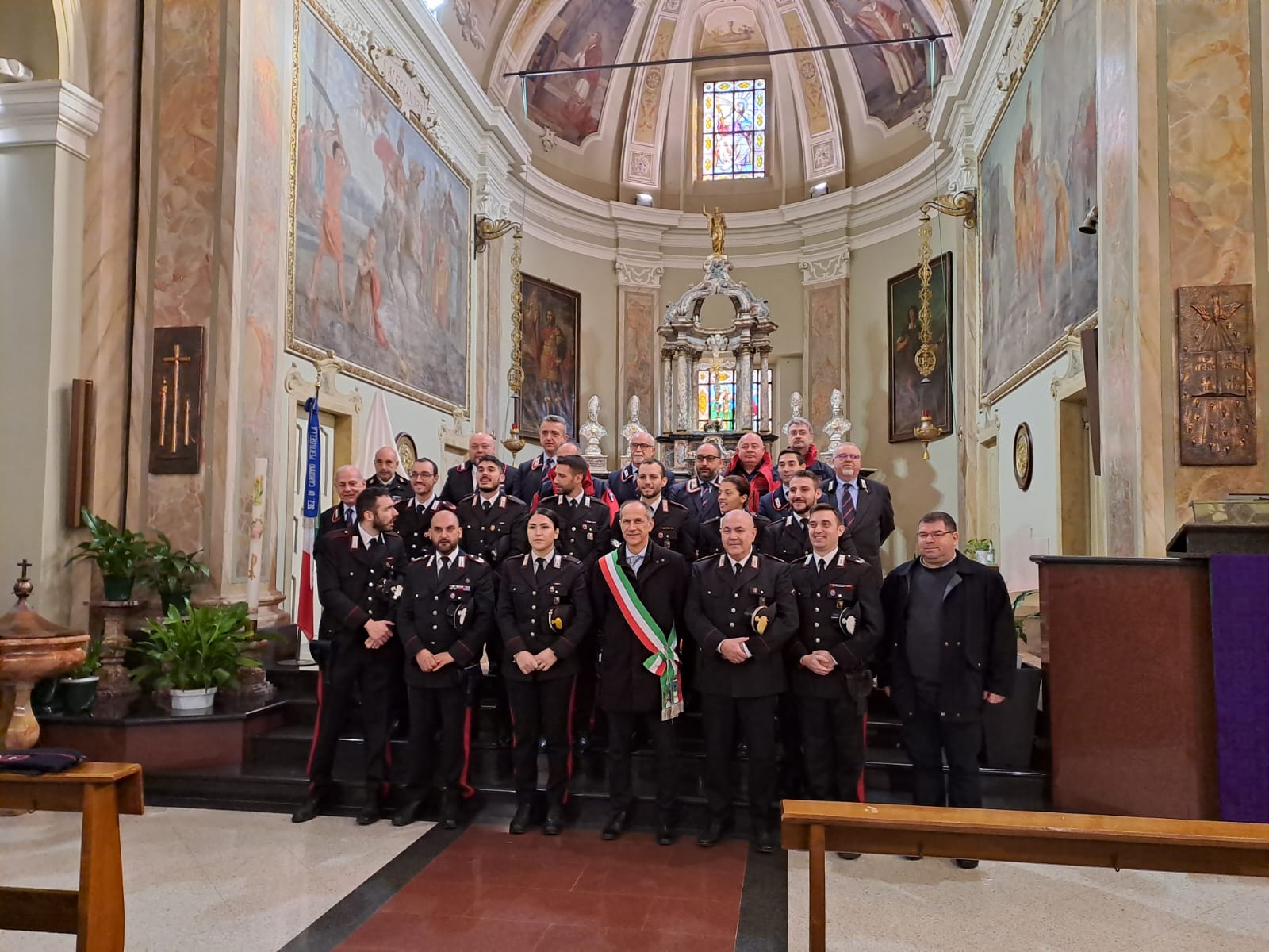 Celebrazione a Cesate della Virgo Fidelis patrona dell’Arma dei Carabinieri