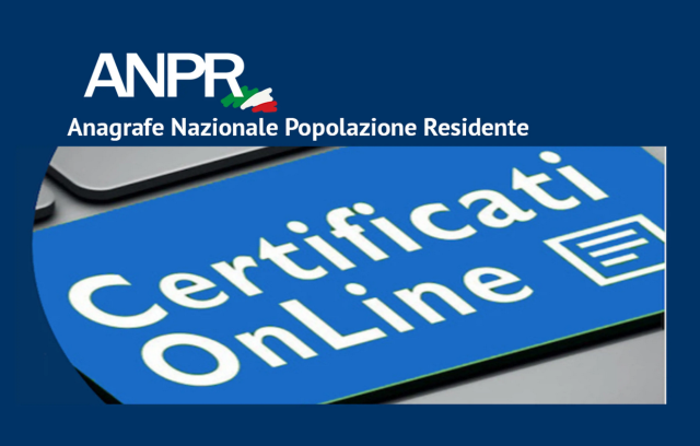 Rilascio certificati elettorali online tramite ANPR (Anagrafe Nazionale popolazione Residente)