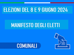Elezione diretta del Sindaco e del Consiglio Comunale di Cesate – Manifesto proclamati eletti