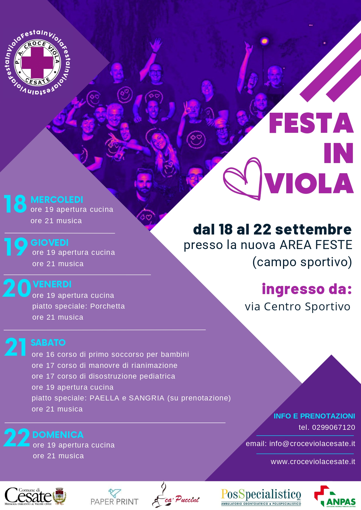 Festa in Viola 2024 > Croce Viola